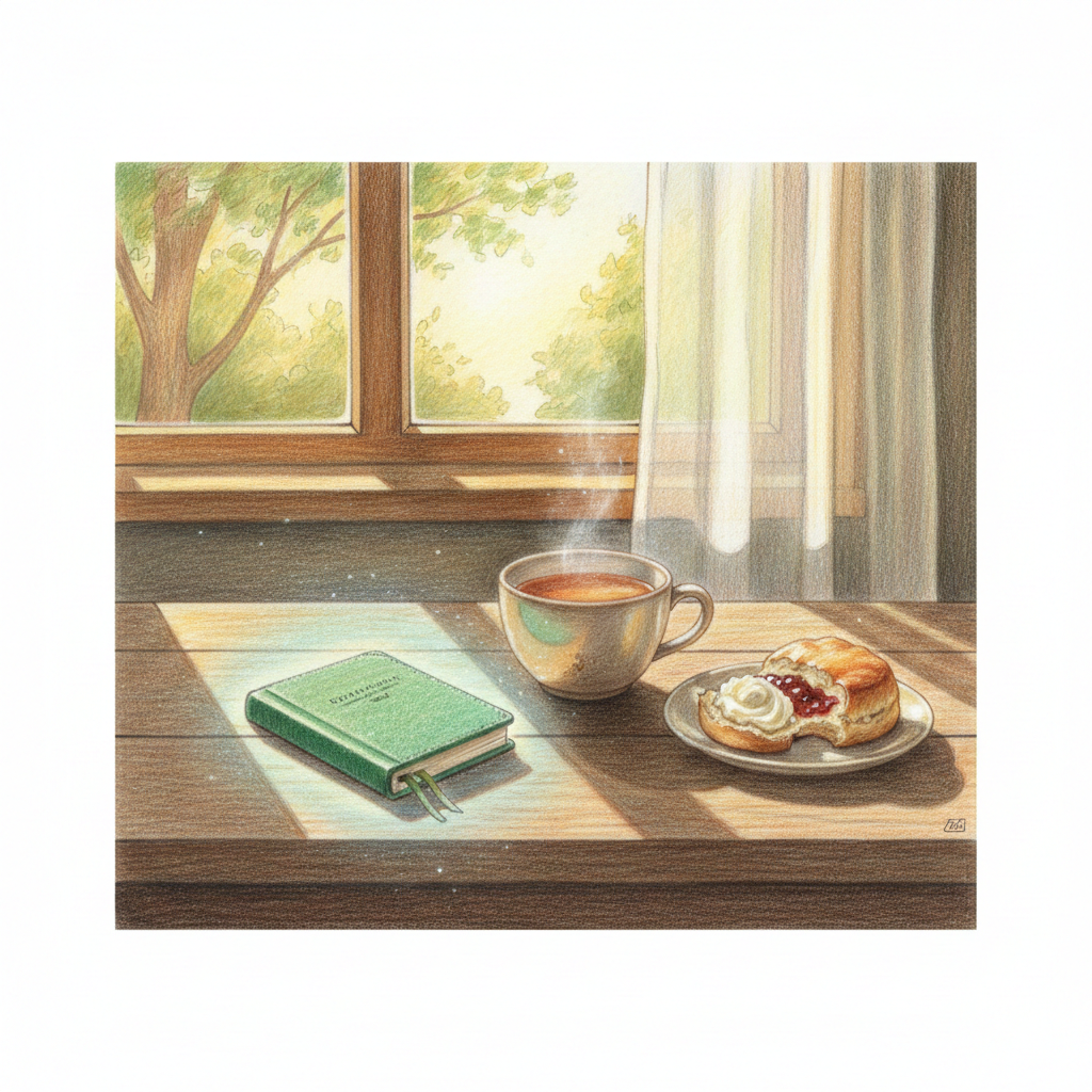 生きづらさを抱えている発達障害者が、ほっと一息ついているイメージ